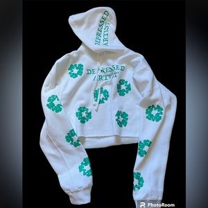 Women’s color changing crop hoodie